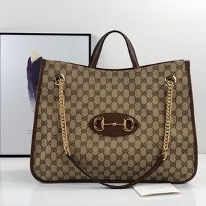 *AUTHENTIC* Gucci Horsebit 1955 large tote bag